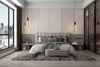 厦门现代风格-卧室