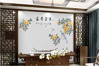 厦门森佰汇航空纤维墙咔（富贵荣华）