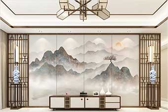 厦门森佰汇航空纤维（山水画系列）